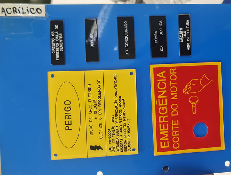Faq de placas identificação painéis elétricos Faq de placas identificação painéis elétricos