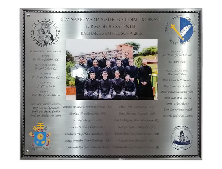 Placa Comemorativa Instalação e Fixação
