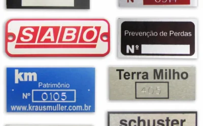 Placas Patrimoniais Personalizadas